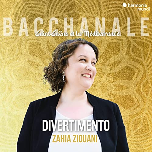 CD cover featuring Zahia Ziouani, a woman with curly hair, smiling.