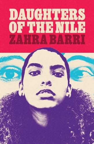 Book cover titled Daughters of the Nile by Zahra Barri featuring a woman's portrait.