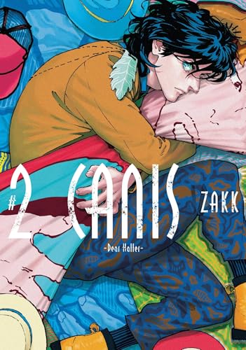 Comic book cover: two people embracing, stylized art, text “Canis: Dear Hatter.”