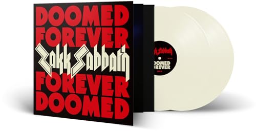 Zakk Sabbath vinyl record with red text on a dark background.