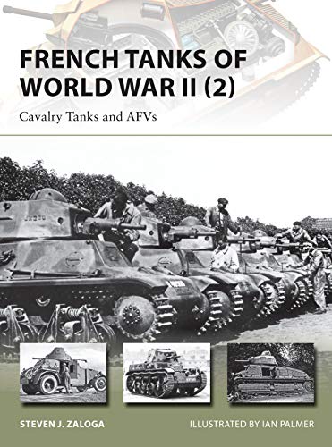Book cover: French tanks of WWII with historical photographs and illustrations.