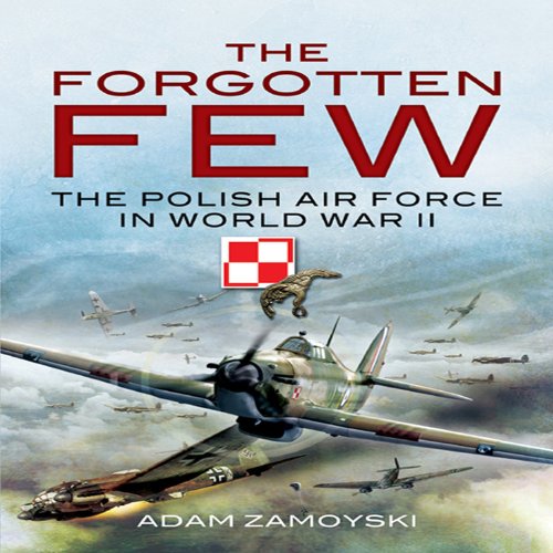 Book cover depicting WWII aircraft and the Polish flag.