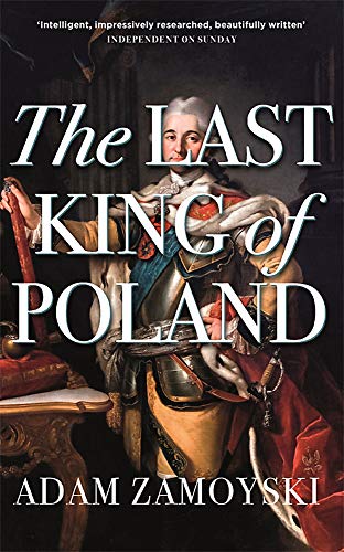 Book cover: portrait of Stanisław August Poniatowski, last king of Poland.