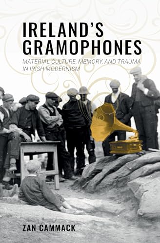 Book cover: vintage photo of men and a boy with a gramophone.
