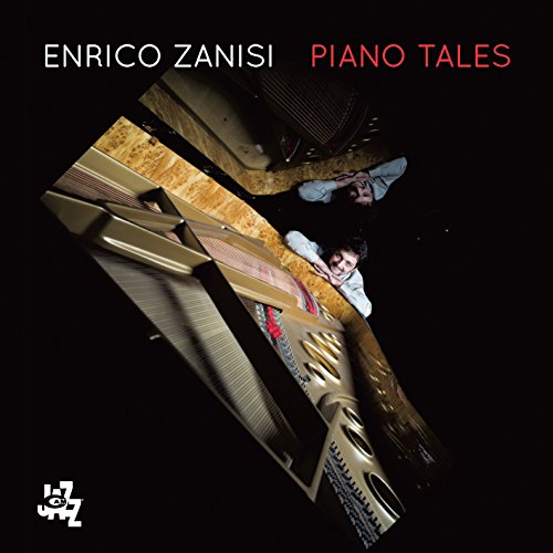CD cover: Enrico Zanisi at a grand piano, viewed from above.