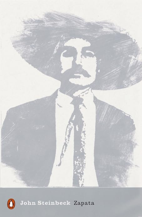 Gray scale book cover featuring a man with a large hat and mustache.