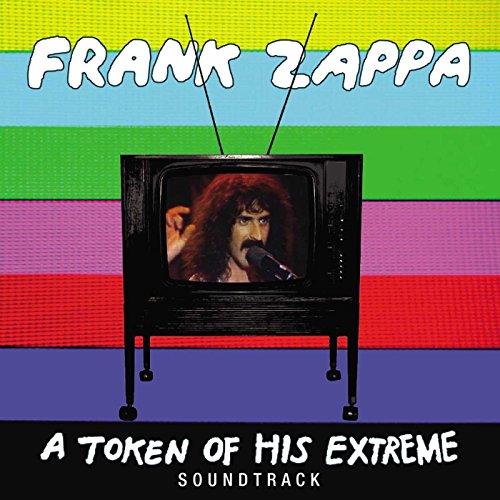 Frank Zappa album cover featuring a vintage television set.