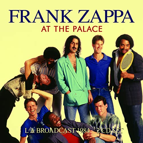 Frank Zappa album cover featuring a group portrait of musicians.