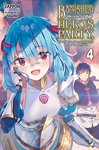 Light novel cover featuring anime-style characters, volume four.