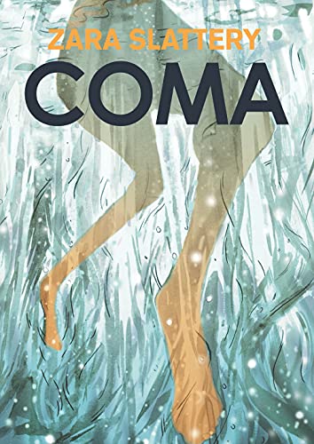 Book cover: legs descending into swirling blue and white water.