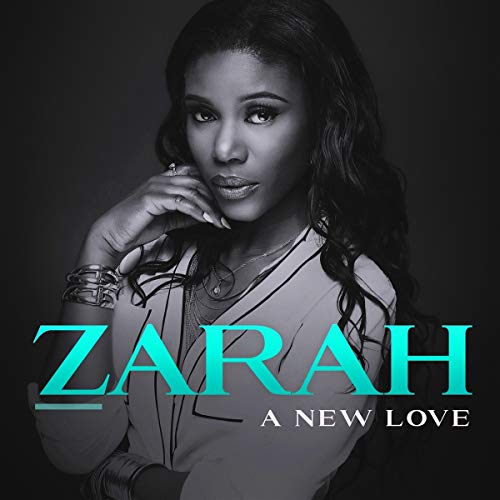 CD cover for Zarah’s “A New Love” featuring a portrait of the artist.