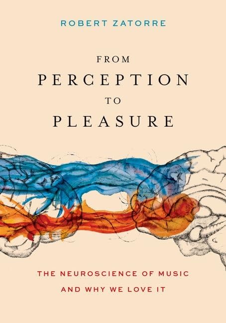 Book cover showing a brain illustration with blue and orange watercolor accents on beige.