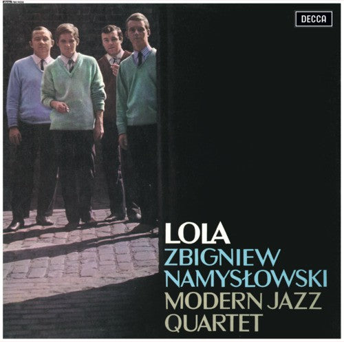 Album cover for Zbigniew Namyslowski Modern Jazz Quartet’s “Lola,” featuring four men.