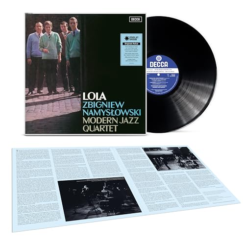 Vinyl record of Zbigniew Namyslowski Quartet’s “Lola” with album cover and liner notes.