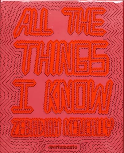 Book cover with bright pink background and orange zigzag-edged title text.