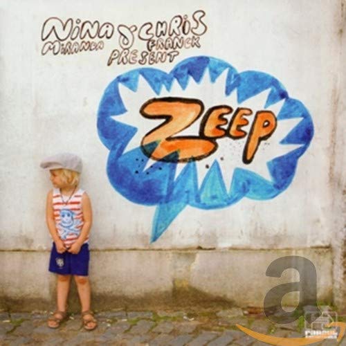 CD cover: "Zeep" with graffiti-style text and a child standing nearby.