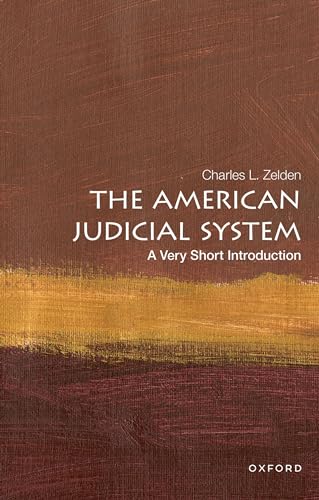 Book cover: "The American Judicial System: A Very Short Introduction.