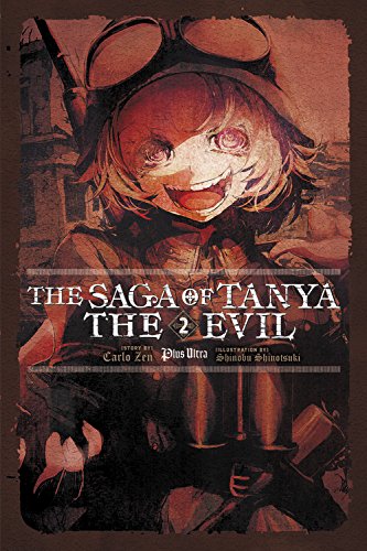 Light novel cover featuring a young girl in military attire with red eyes.