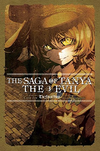 Cover of “The Saga of Tanya the Evil, Vol. 3” featuring a young girl.
