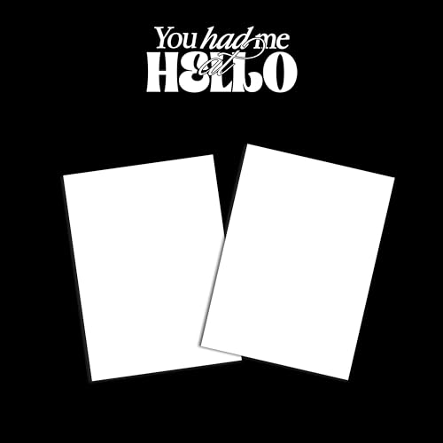 Zerobaseone album "You Had Me At Hello" with blank card inserts.