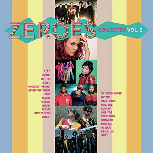 Album cover for "Zeroes Collected Vol. 2" featuring multiple portrait images.