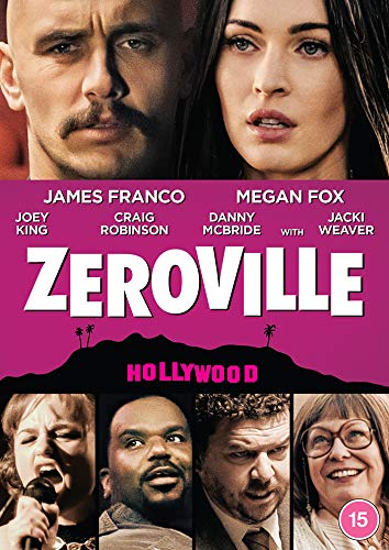 Zeroville DVD cover featuring James Franco, Megan Fox, and supporting cast.