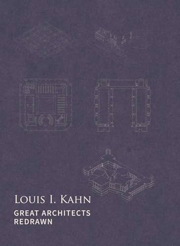 Book cover featuring architectural drawings and the name Louis I. Kahn.