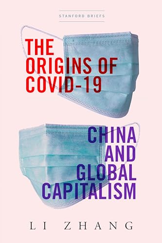Book cover with red title, blue text, and overlapping medical masks.