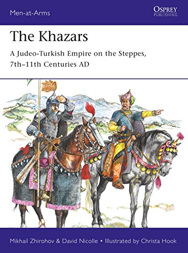 Book cover depicting two armored Khazar warriors on horseback against a landscape.