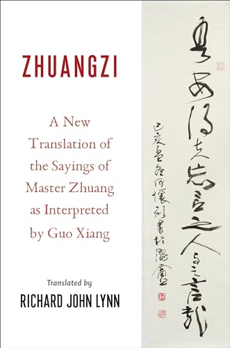 Book cover: "Zhuangzi" with red Chinese calligraphy on a white background.