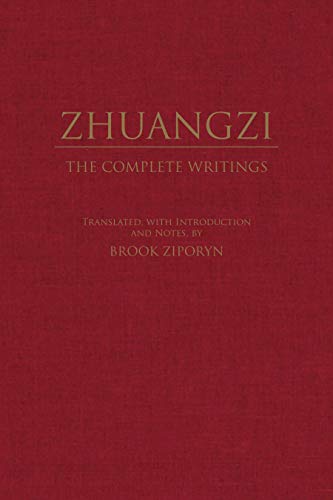 Red book cover with gold text: "Zhuangzi: The Complete Writings.