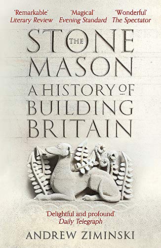 Book cover: “The Stonemason,” featuring stone carving and bold title text.