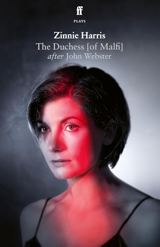 Book cover featuring a woman’s face dramatically lit with red light.