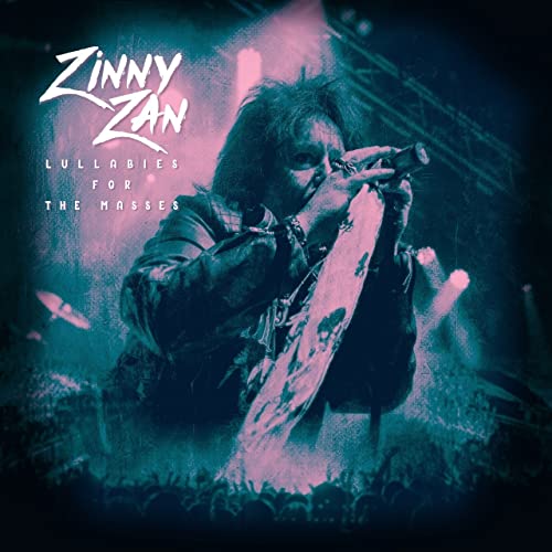 Zinny Zan album cover featuring a musician performing with a crowd.