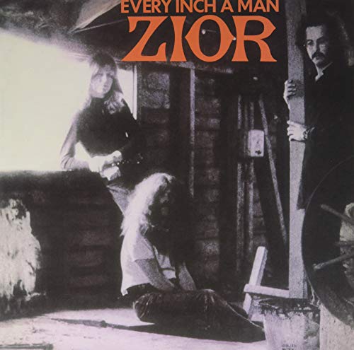 Vintage vinyl album cover featuring three people in a rustic doorway.