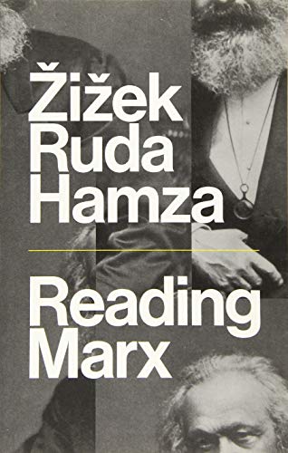 Book cover: “Reading Marx” by Žižek, Ruda Hamza, featuring portraits.