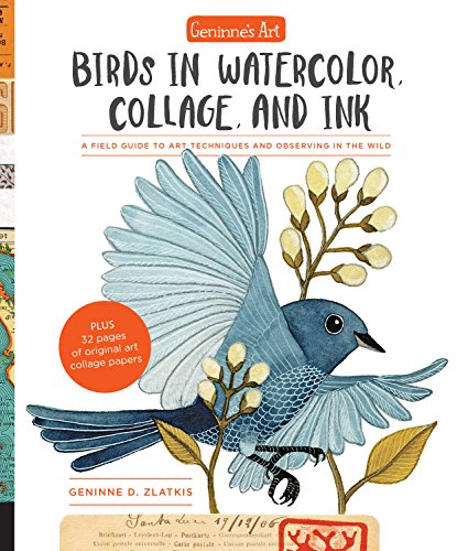 Book cover featuring a blue bird illustration, watercolor style, with title and text overlay.