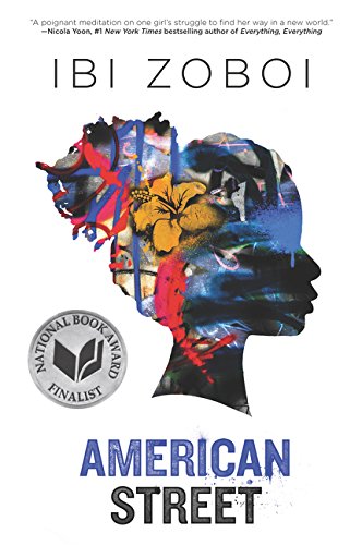 Book cover featuring a silhouette of a girl's head filled with colorful street art.