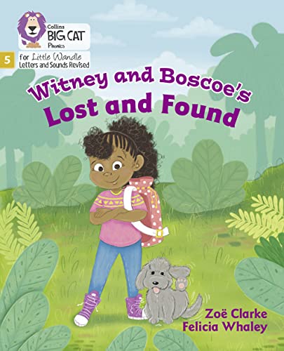 Book cover showing a girl with a backpack and a small grey dog.