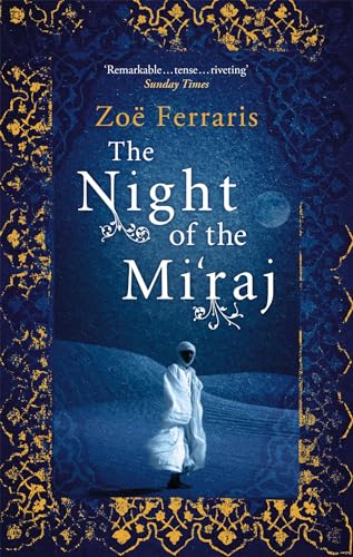 Book cover featuring a person in white robes standing in a blue desert night.
