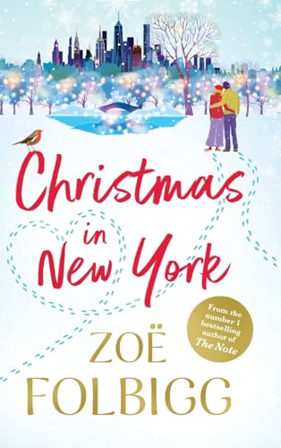 Book cover depicting a snowy New York City scene with a couple.