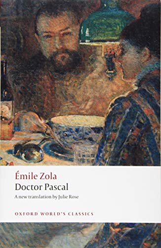 Book cover: "Doctor Pascal" by Émile Zola, featuring an oil painting.