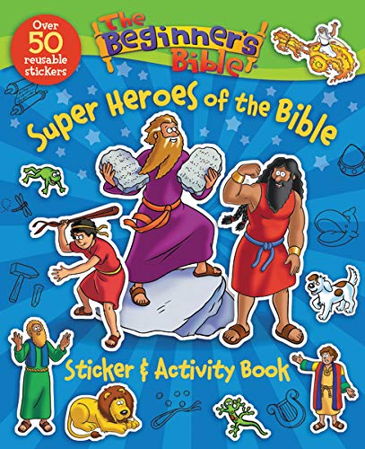 Colorful children’s sticker and activity book featuring biblical characters.