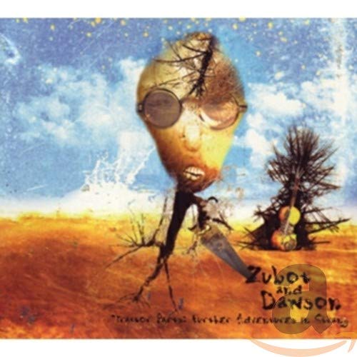 CD cover: surreal portrait of a face made of plant matter.