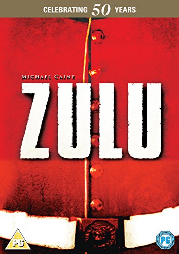 Zulu" DVD cover featuring a red British army tunic and title text.