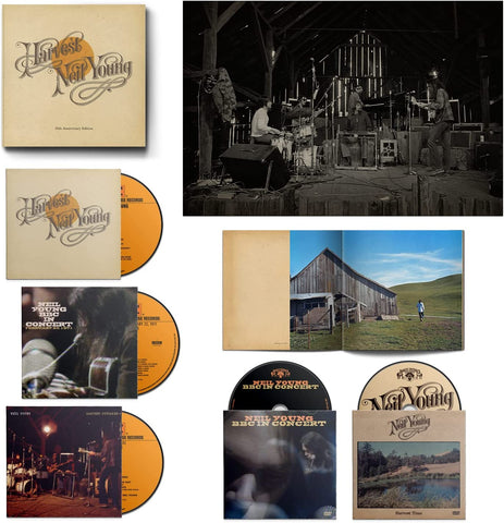 NEIL YOUNG - NEIL YOUNG HARVEST LTD 3CD + 2DVD