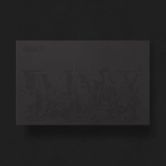 Agust D (Suga of BTS) - D-DAY [Version A] [CD]
