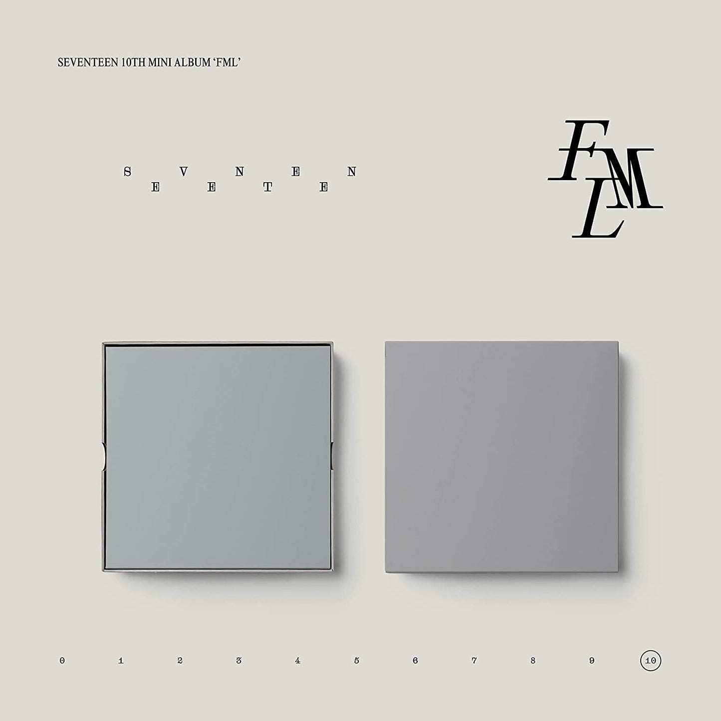 SEVENTEEN - SEVENTEEN 10th Mini Album FML (C Ver) [CD]