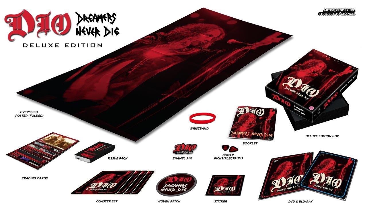 Dio - Dreamers Never Die (LTD Deluxe) [BLU-RAY]
