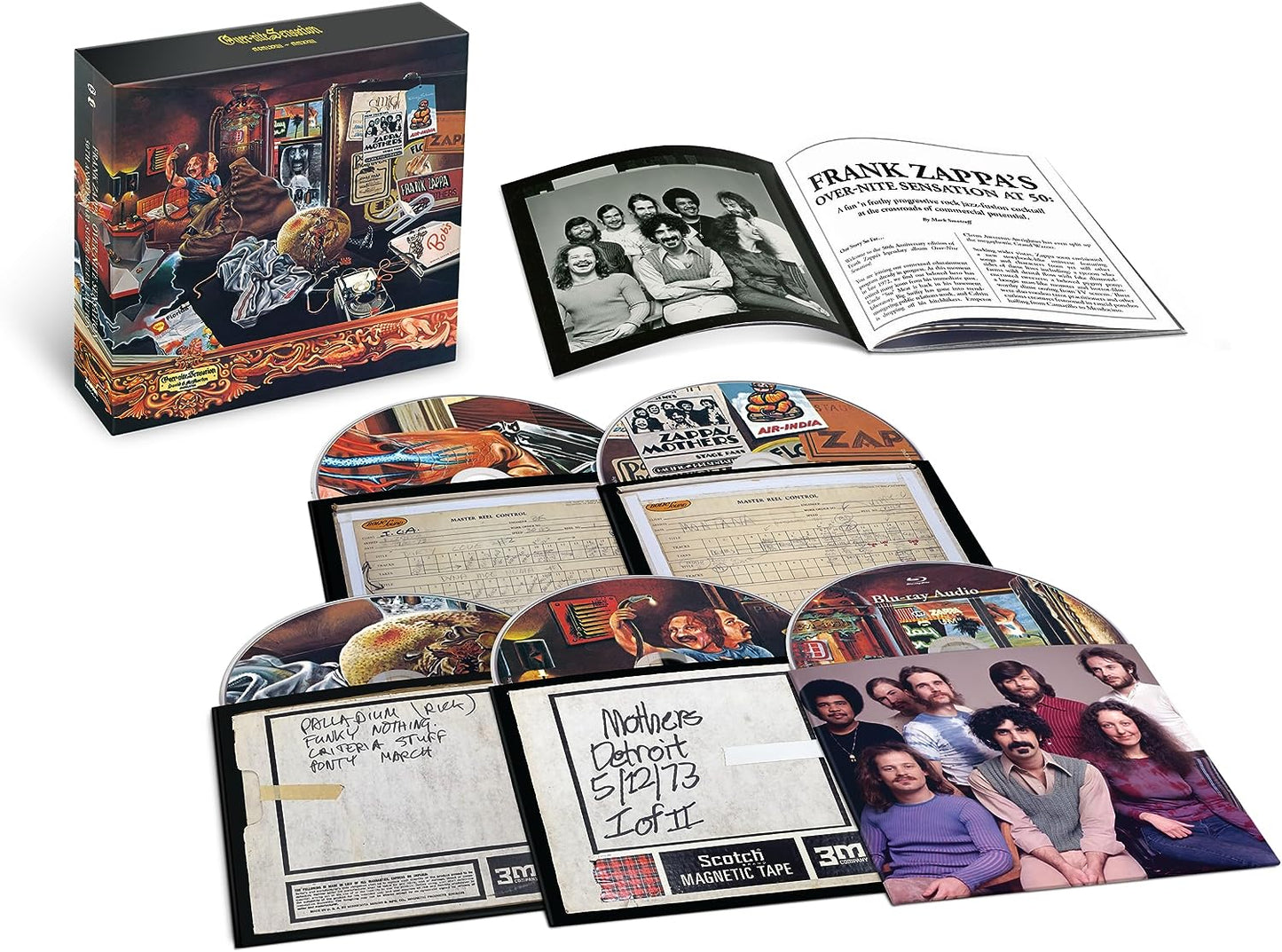 Frank Zappa - Over-Nite Sensation (4CD/Blu Ray) [CD]